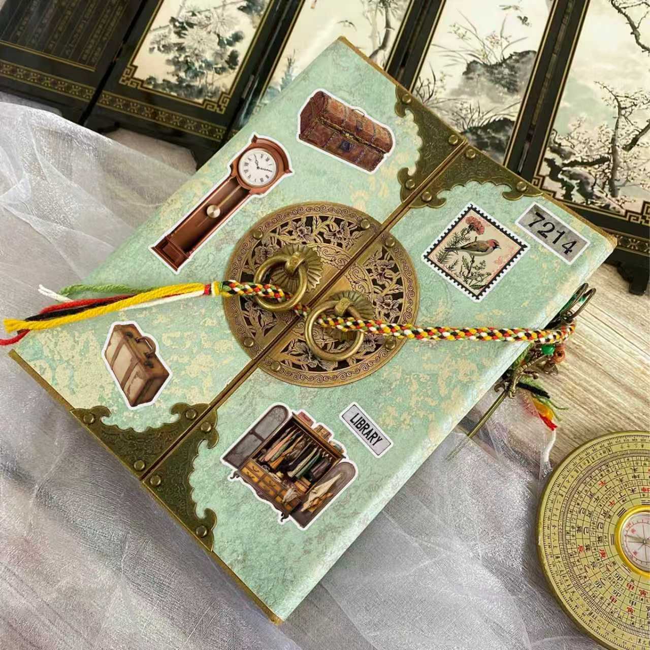Vintage Trinkets Sticker Books - Embellishments For Scrapbooking review and price