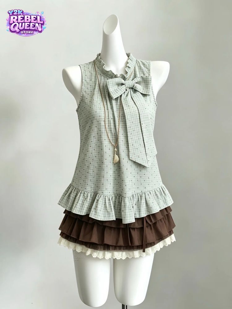 Japanese Vintage Sweeti 2-Piec - Elastic Lace Trim review and price