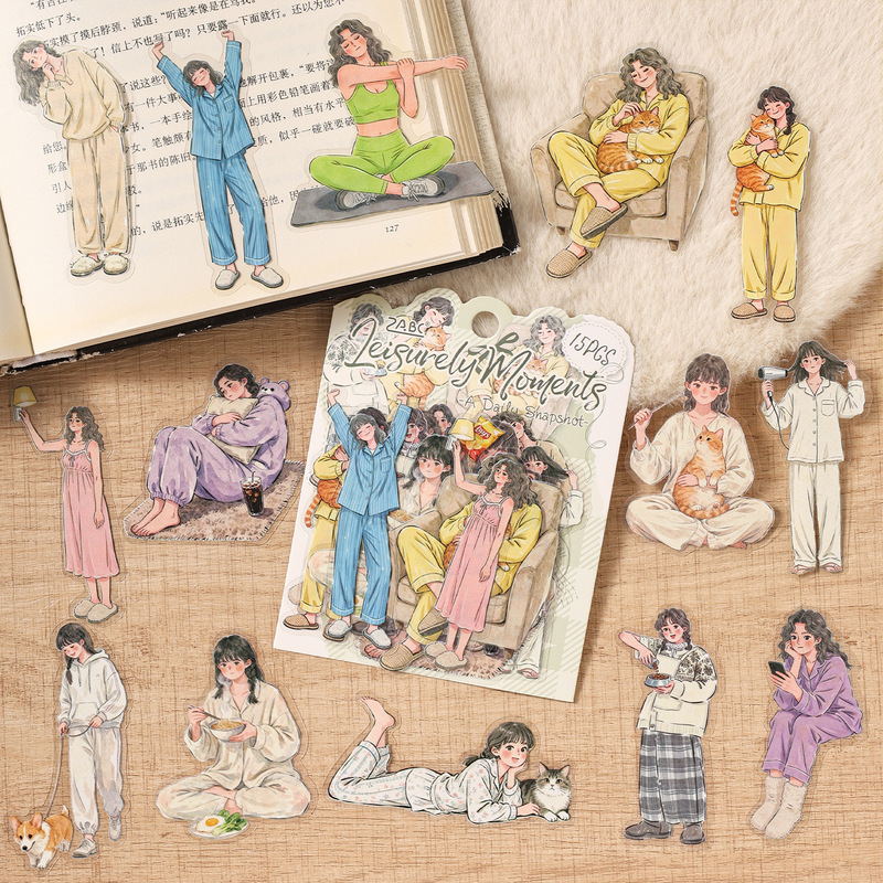 15Pcs Elegant Lady Character S - Embellishments For Scrapbooking review and price